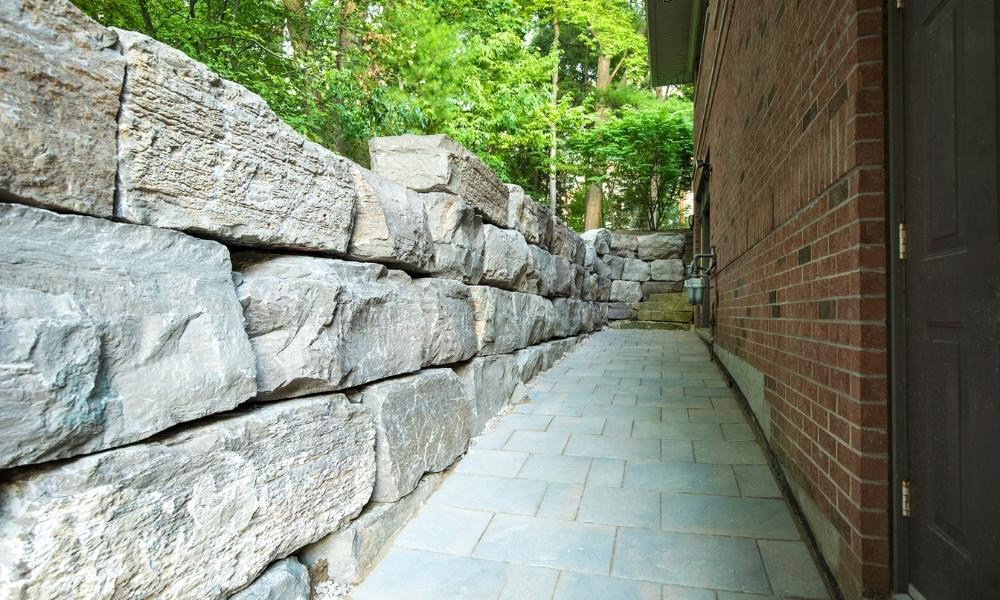 retaining wall landscaping vaughan