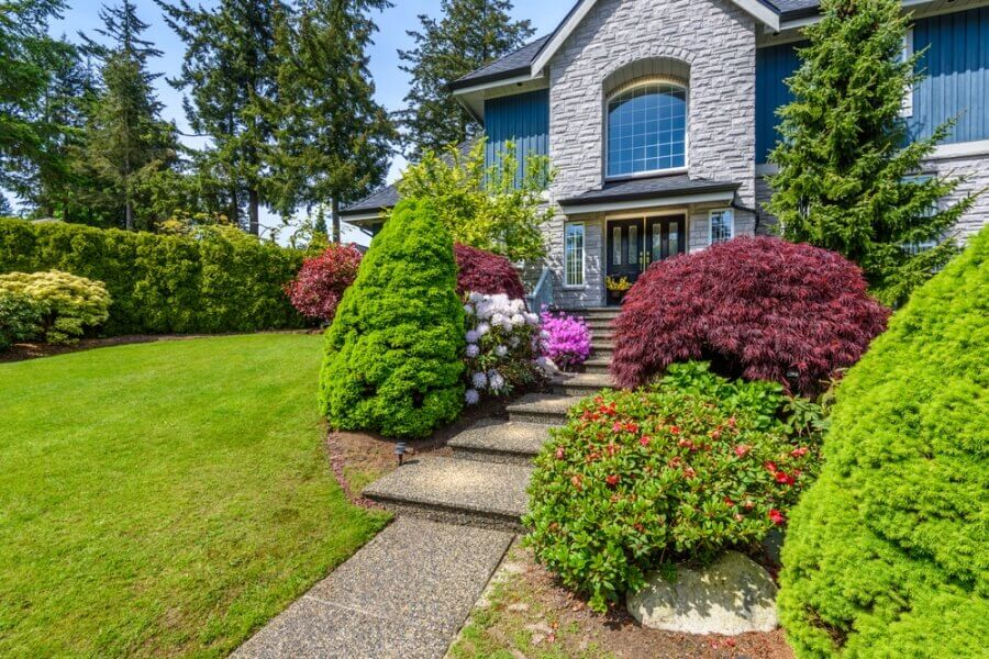 Beautiful landscaping design