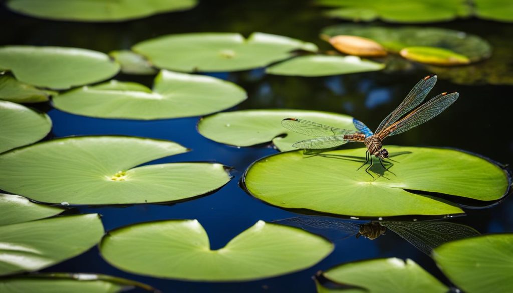 Water plant landscaping