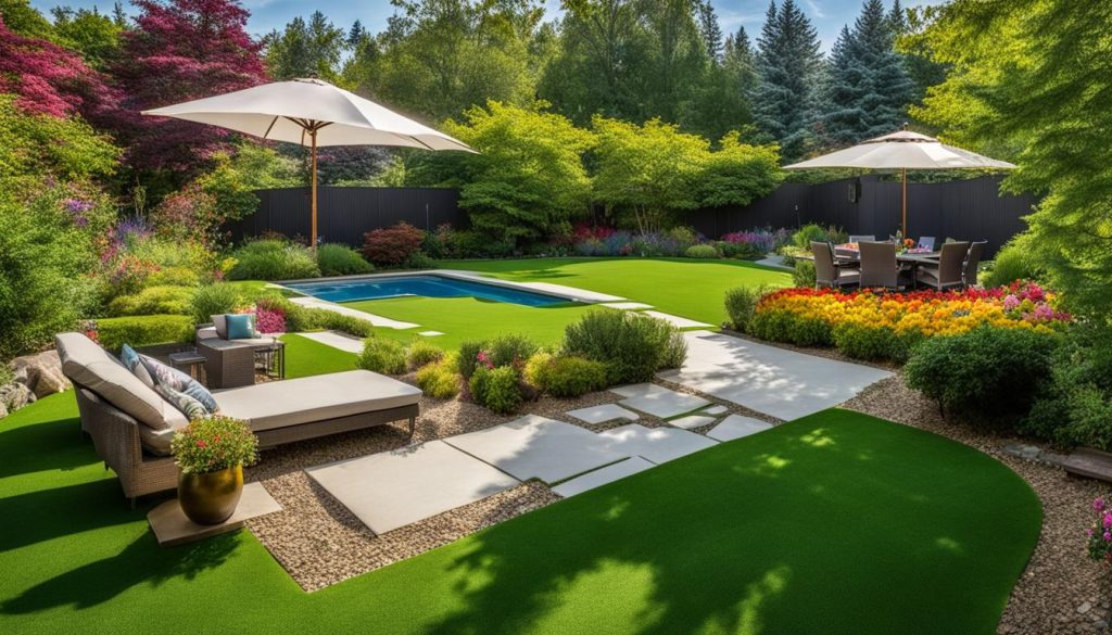 artificial turf landscaping